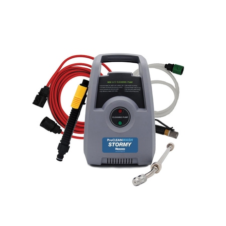 Immagine di Tecnogas PROCLEAN WASH kit completo di idropulitrice, detergenti e accessori per il lavaggio di sistemi clima indoor-outdoor 12042