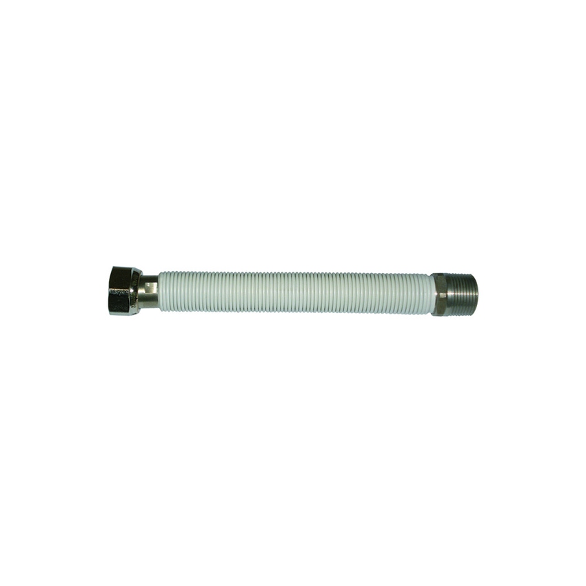 Immagine di Tecnogas flessibile estensibile Ø 3/4” x 130/220 mm, per allacciamento acqua, compatibile con la normativa UNI CIG 7129 16105