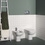 Immagine di Ideal Standard I.LIFE A set sanitari a pavimento, vaso RimLS+ a filo parete, sedile senza discesa rallentata, bidet monoforo con troppopieno a filo parete, colore bianco finitura lucido T452501-T452601-T453001