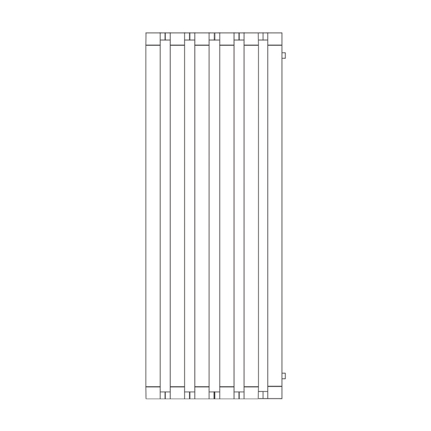 Immagine di Irsap STEP_V radiatore 6 elementi H.180 L.67 P.10,7 cm, finitura cromo SE118000650IR01