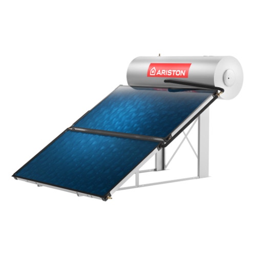 Immagine di Ariston KAIROS THERMO HF-2 200-2 TT IT Sistema solare termico a circolazione naturale con accumulo e 2 collettori orizzontali, installazione a TETTO 3022446
