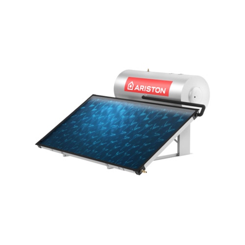 Immagine di Ariston KAIROS THERMO HF-2 150-1 TT IT Sistema solare termico a circolazione naturale con accumulo e 1 collettore orizzontale, installazione a TETTO 3022442