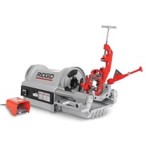 Ridgid 50697 300 Compact Filettatrice 230 V, capacità 1/8-2, dotata di  testa portapettini 815A, set di pettini da 1/2-3/4 e 1-2, tagliatubo,  alesatore e olio per filettare