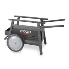 Immagine di Ridgid 200A Cavalletto con 2 ruote e cassone portautensili per filettatrice 1224 e 300 Compact 92467