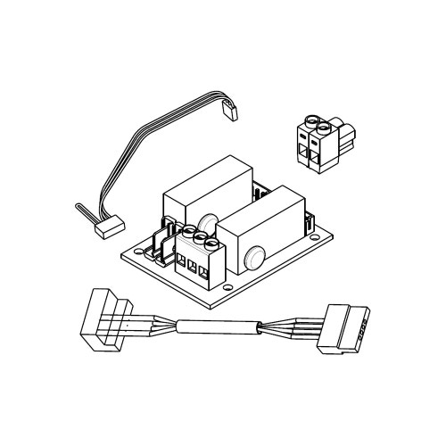 Immagine di Beretta BE09 Scheda con doppio relè multifunzione per gestione circolatore supplementare o valvola di zona e kit remotazione allarmi 20192808