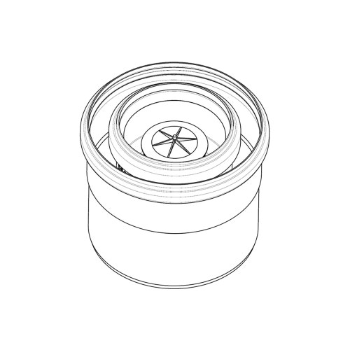 Immagine di Beretta Kit clapet concentrico Ø80-125 per canne fumarie collettive in pressione 20164662