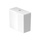 Duravit SOLEIL cassetta di sciacquo 6/3 l, con batteria Dual Flush, pulsante cromato, per attacco sinistro basso, colore bianco finitura lucido 0945100005