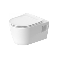 Immagine di Duravit SOLEIL vaso sospeso a cacciata, HygieneFlush e HygieneGlaze, senza brida, senza sedile, colore bianco finitura lucido 2586092000