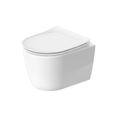 Immagine di Duravit SOLEIL vaso sospeso Compact Rimless, a cacciata, senza sedile, colore bianco finitura lucido 2590090000