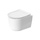 Duravit SOLEIL vaso sospeso Compact Rimless, a cacciata, senza sedile, colore bianco finitura lucido 2590090000