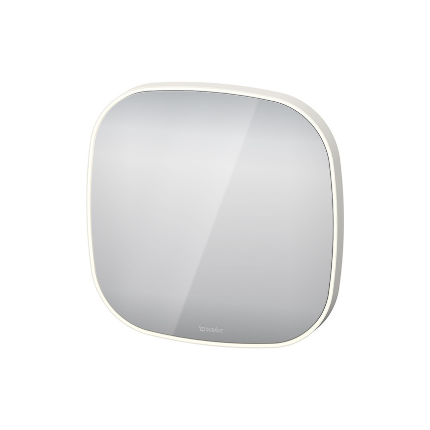 Immagine di Duravit ZENCHA specchio quadrato 50 cm, con illuminazione Led perimetrale, versione "Sensor" ZE7055000000000