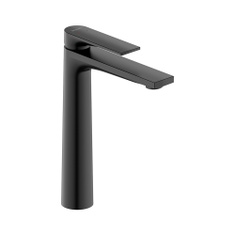 Immagine di Duravit TULUM miscelatore monocomando per lavabo H.27 cm, senza scarico, colore nero finitura opaco TU1040002046