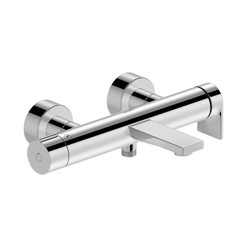 Immagine di Duravit TULUM miscelatore monocomando vasca esterno, con deviatore, finitura cromo TU5230000010