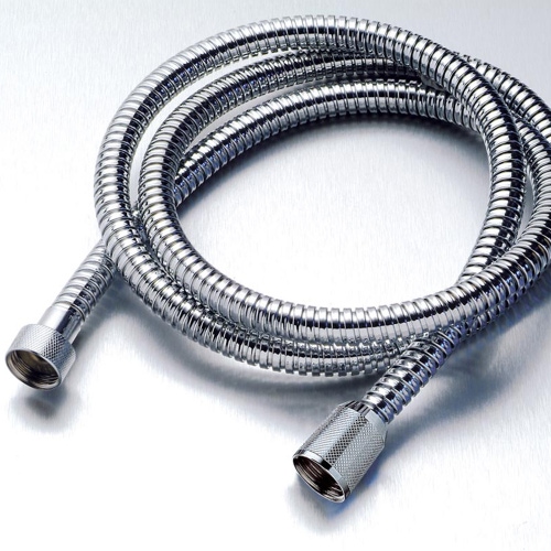 Immagine di Bossini Flessibile L.150 cm, in ottone doppia aggraffatura, finitura cromo A00045C00030021