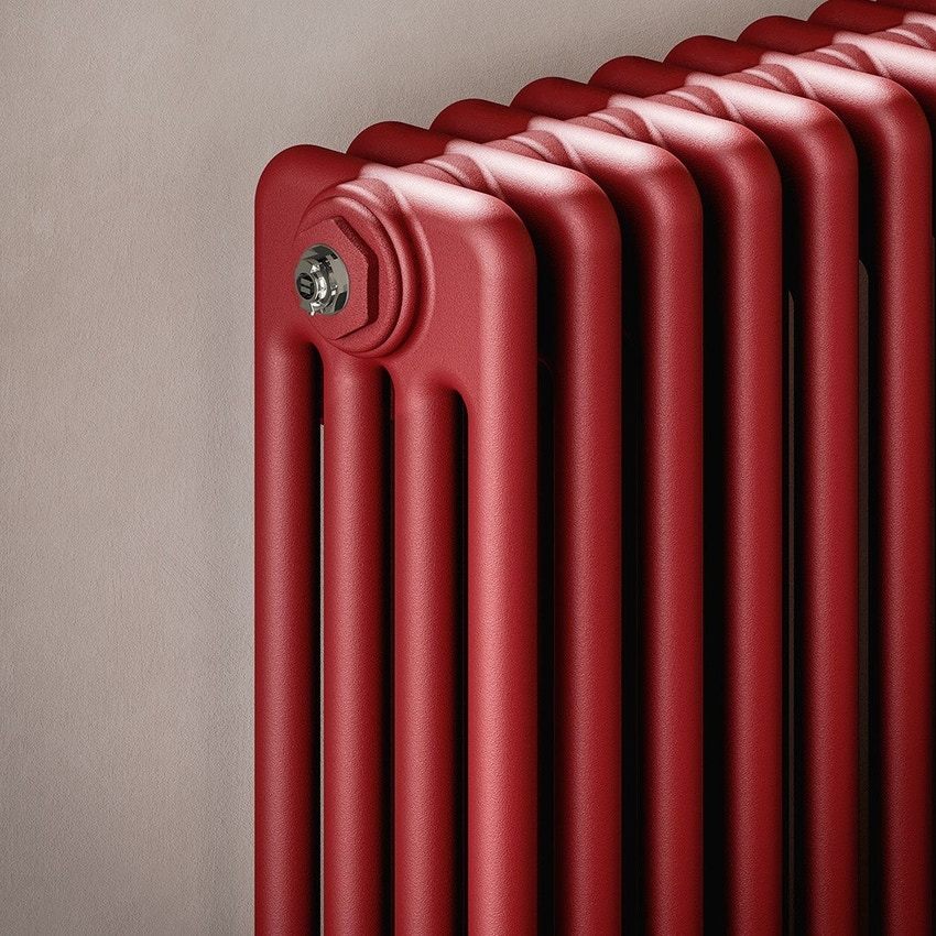 Immagine di Irsap TESI 4 radiatore 10 elementi L.45 H.60 P.13,9 cm, colore nero finitura opaco RT4060010K1IRNON