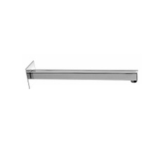Immagine di Bossini Braccio doccia, P.30 cm, in ottone, sezione quadra 2,5 cm, finitura cromo H69000G00030008