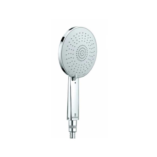 Immagine di Bossini MIXA/3 FITAIR doccia Ø 14 cm, 3 getti, con sistema Fitair, tre tipi di getto (Wide Rain, Rain concentrated, Combined Rain), colore bianco finitura lucido B00168000013005