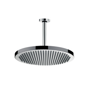 Immagine di Bossini APICE set composto da soffione Ø 28 cm e braccio doccia verticale H.30 cm, finitura cromo H31430D00030005