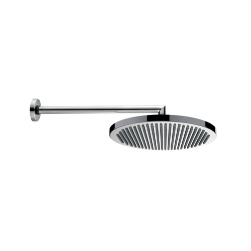 Immagine di Bossini APICE set composto da soffione Ø 28 cm e braccio doccia ad angolo P.35 cm, finitura cromo H70430H00030005