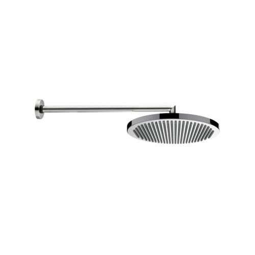 Immagine di Bossini APICE set composto da soffione Ø 28 cm e braccio doccia ad angolo P.40 cm, finitura cromo H70430I00030005