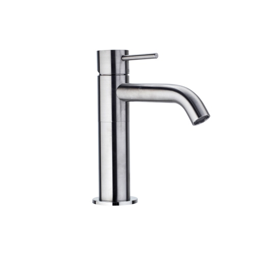 Immagine di Bossini ACCIAIO INOX miscelatore lavabo monocomando, in acciaio, senza scarico, finitura inox INZ006000075005