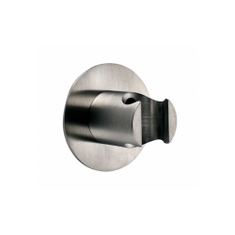 Immagine di Bossini ACCIAIO INOX supporto doccia fisso in acciaio, con rosone, finitura inox INC001000075005