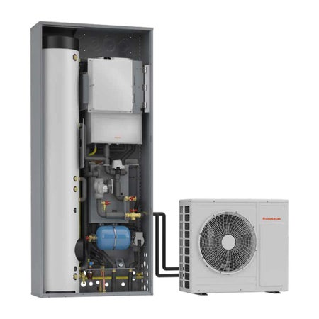 Immagine di Immergas Kit TRIO HYDRO 5 sistema HYBRID R32 Pompa di calore idronica con caldaia a condensazione SOLO riscaldamento VICTRIX TERA 24 PLUS 3.032432+3.027373