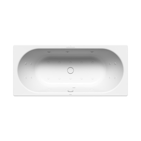 Immagine di Kaldewei CENTRO DUO vasca rettangolare L.170 P.75 cm, con COMBIMASSAGE BODY & SOUL, in acciaio smaltato, colore bianco alpino 283260000001
