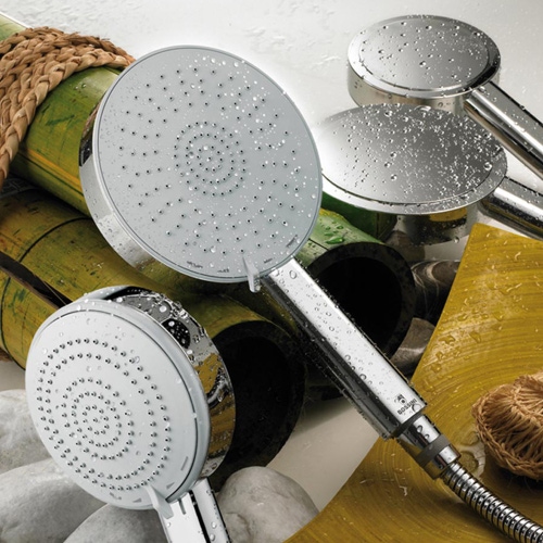 Immagine di Bossini DINAMICA/3 doccetta 3 getti Ø 14 cm, finitura cromo B00170000030005