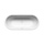 Kaldewei CENTRO DUO OVAL vasca ovale L.170 P.75 cm, con COMBIMASSAGE BODY & SOUL, in acciaio smaltato, colore bianco alpino 282760000001