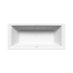 Immagine di Kaldewei PURO DUO vasca rettangolare L.170 P.75 cm, con COMBIMASSAGE BODY & SOUL, in acciaio smaltato, colore bianco alpino 266360000001