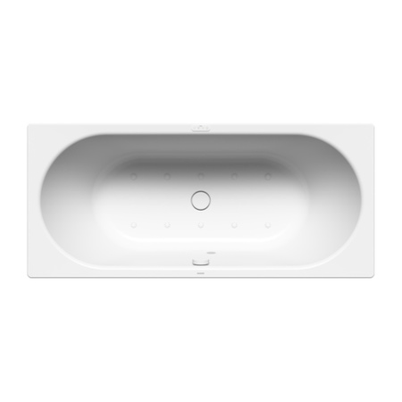 Immagine di Kaldewei CENTRO DUO vasca rettangolare L.180 P.80 cm, con AIRMASSAGE SOUL, in acciaio smaltato, colore bianco alpino 283360510001