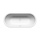 Kaldewei CENTRO DUO OVAL vasca ovale L.180 P.80 cm, con AIRMASSAGE SOUL, in acciaio smaltato, colore bianco alpino 282860510001