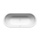 Kaldewei MEISTERSTÜCK CENTRO DUO OVAL vasca ovale freestanding L.175 P.75 cm, con AIRMASSAGE SOUL, superficie autopulente inclusa, in acciaio smaltato, colore bianco alpino 200160513001