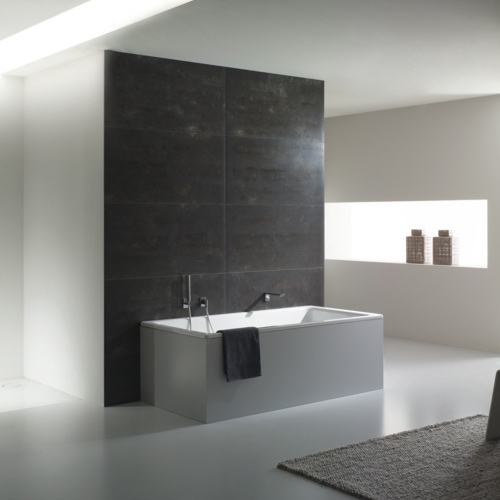 Immagine di Kaldewei PURO vasca rettangolare L.170 P.75 cm, con AQUAMASSAGE FULL BODY, in acciaio smaltato, colore bianco alpino 256260250001