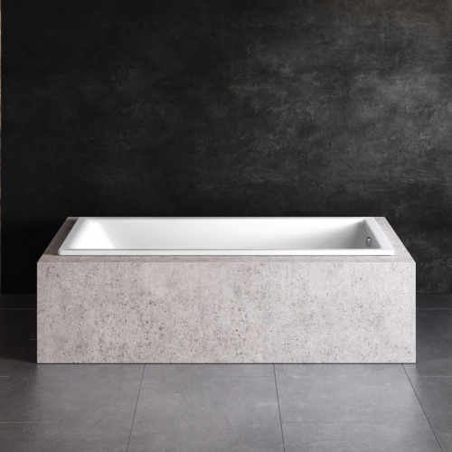 Immagine di Kaldewei PURO vasca rettangolare L.170 P.75 cm, con AQUAMASSAGE FULL BODY, in acciaio smaltato, colore bianco alpino 256260250001