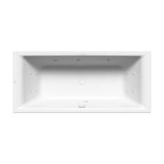 Immagine di Kaldewei PURO DUO vasca rettangolare L.170 P.75 cm, con AQUAMASSAGE FULL BODY, in acciaio smaltato, colore bianco alpino 266360250001