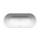 Kaldewei CENTRO DUO OVAL vasca ovale L.180 P.80 cm, con AQUAMASSAGE FULL BODY, in acciaio smaltato, colore bianco alpino 282860250001