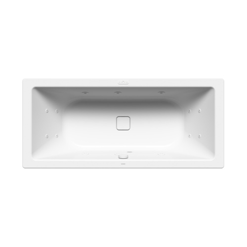 Immagine di Kaldewei CONODUO vasca rettangolare L.180 P.80 cm, con AQUAMASSAGE FULL BODY, in acciaio smaltato, colore bianco alpino 235160250001