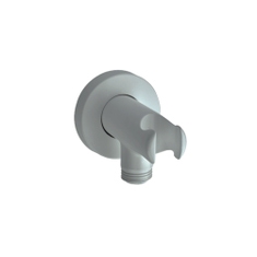Immagine di Bossini Supporto doccia, in ottone, con presa acqua integrata, colore bianco finitura opaco C12000000045003