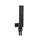 Bossini FLAT-ONE kit supporto orientabile con presa acqua, doccia e flessibile 150 cm, colore nero finitura opaco C13011C00073004