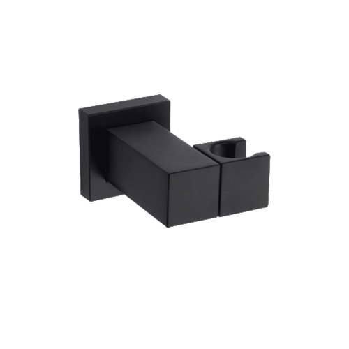Immagine di Bossini Supporto orientabile quadro in ottone con rosone, colore nero finitura opaco C51000000073009