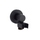 Bossini Supporto orientabile con presa d'acqua integrata, in ottone, attacco conico girevole, colore nero finitura opaco C54000000073003