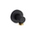 Bossini ZEN presa d'acqua, in ottone, con rosone, colore nero finitura opaco V00228000073003