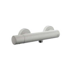 Immagine di Bossini Miscelatore monocomando, esterno doccia, con attacco flessibile, colore bianco finitura opaco Z005130045