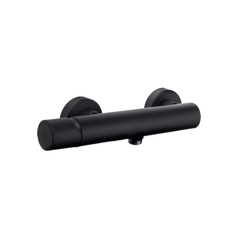 Immagine di Bossini Miscelatore monocomando, esterno doccia, con attacco flessibile, colore nero finitura opaco Z005130073