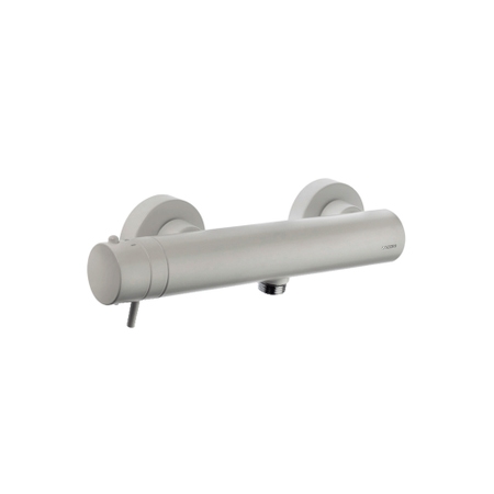 Immagine di Bossini Miscelatore termostatico esterno doccia, con attacco flessibile, colore bianco finitura opaco Z005131045