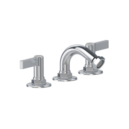 Immagine di Bellosta  BRUSIN- batteria bidet 3 fori, con bocca girevole, senza scarico, finitura cromo  01-5707/4L/S