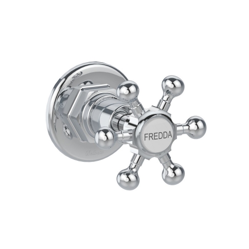 Immagine di Bellosta BRUSIN+ rubinetto d'arresto "fredda", senza corpo incasso, finitura cromo 01-5708/F/E