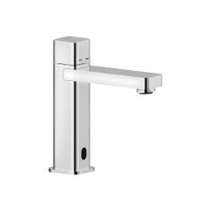 Immagine di Nobili LOOP miscelatore lavabo H.17 cm a infrarossi, senza scarico, finitura cromo IRLP90118/3CR